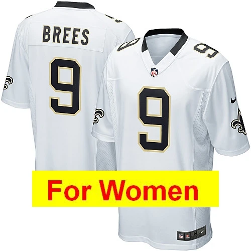 Женщины Орлеан Игры Элвин Камара Drew Brees Marshon латтиморе Майкл Томас Марк Инграм Цвет пик трикотажные изделия - Цвет: Слоновая кость