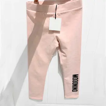 

High Quality Baby Girls Leggings Skinny Cotton Elastic Pants Leggins Letters Pattern for Girls Kids Children Casual Pant