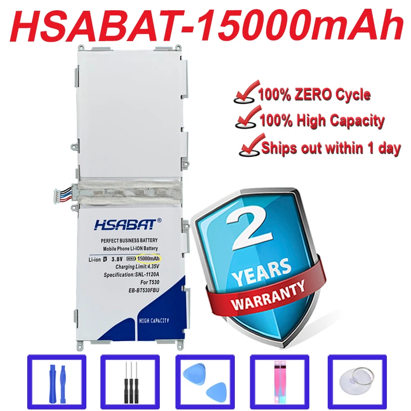 Фонарь 100% новый 15000 мАч для Samsung Galaxy Tab4 Tab 4 фонарь T533 T535 T531 T537 | Мобильные телефоны и