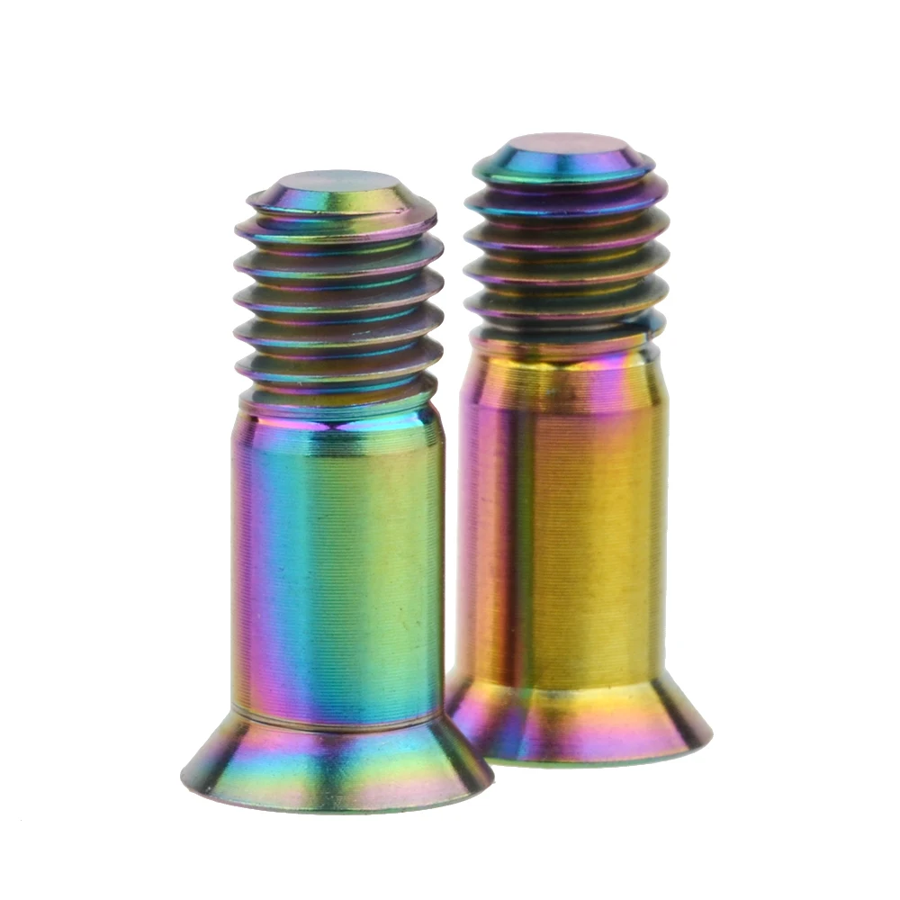 Xingxi Ti титановый M5x14.5mm направляющий колесный винт велосипедный задний