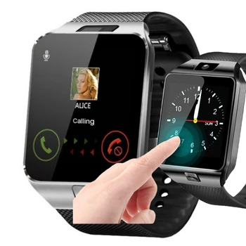 

Hot New DZ09 Bluetooth Smart Watch 2G GSM SIM TF Card fitness tracker Touch Screen Watches For Android IOS amazfit gts 2020