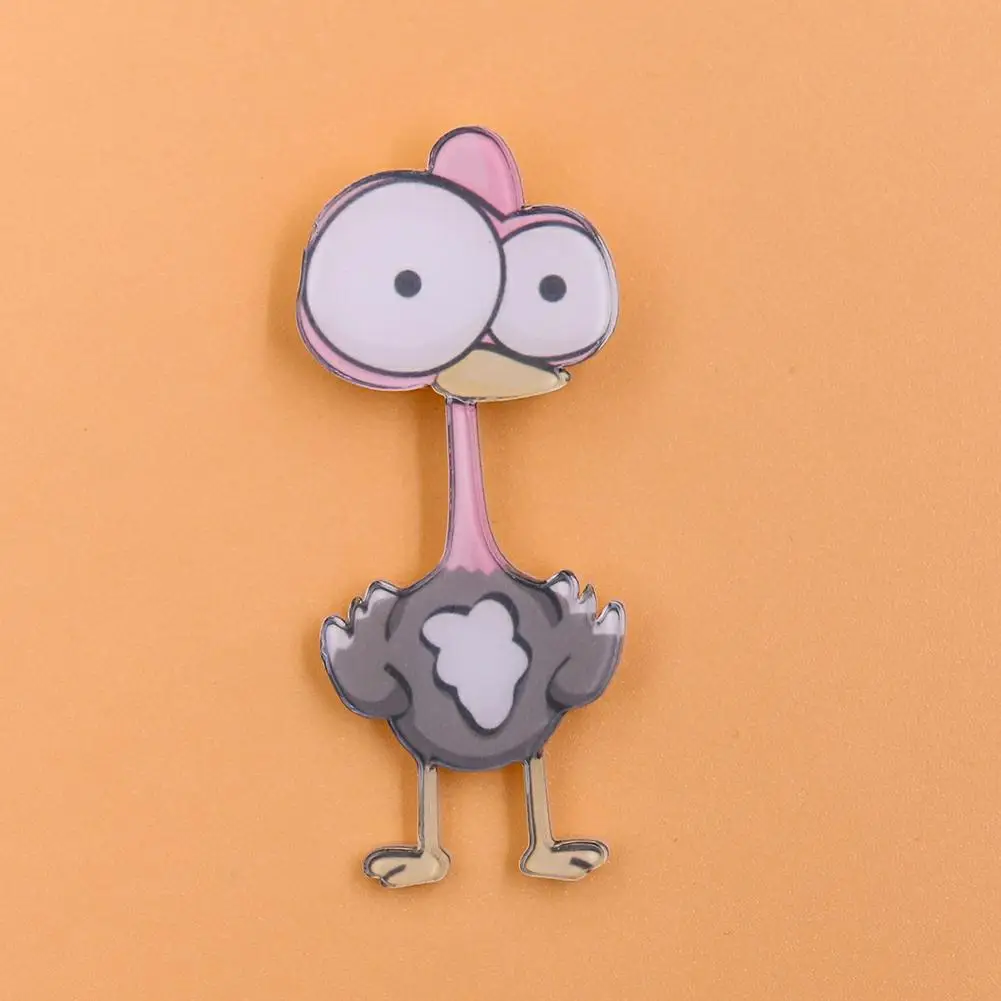 Japanese Harajuku Style Cute Cartoon Big-eyed Animal Duck Badge Budding Brooch Collar Phone Case Decor Accessories | Дом и сад