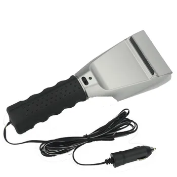 

12V Electric Heated Car Ice Scraper Automobile Cigarette Lighter Snow Removal Shovel Windshield Glass Defrost Clean Tool