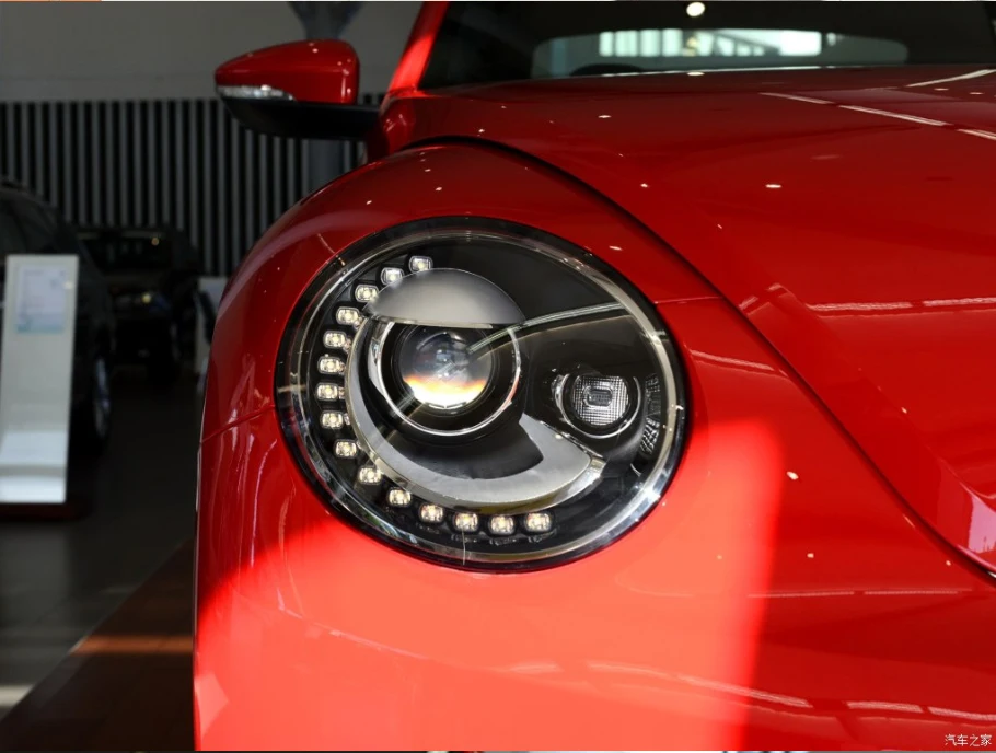 Для TVolkswagen Beetle объектив абажур Передняя фара Крышка фара прозрачный корпус фара защита Автомобильный корпус