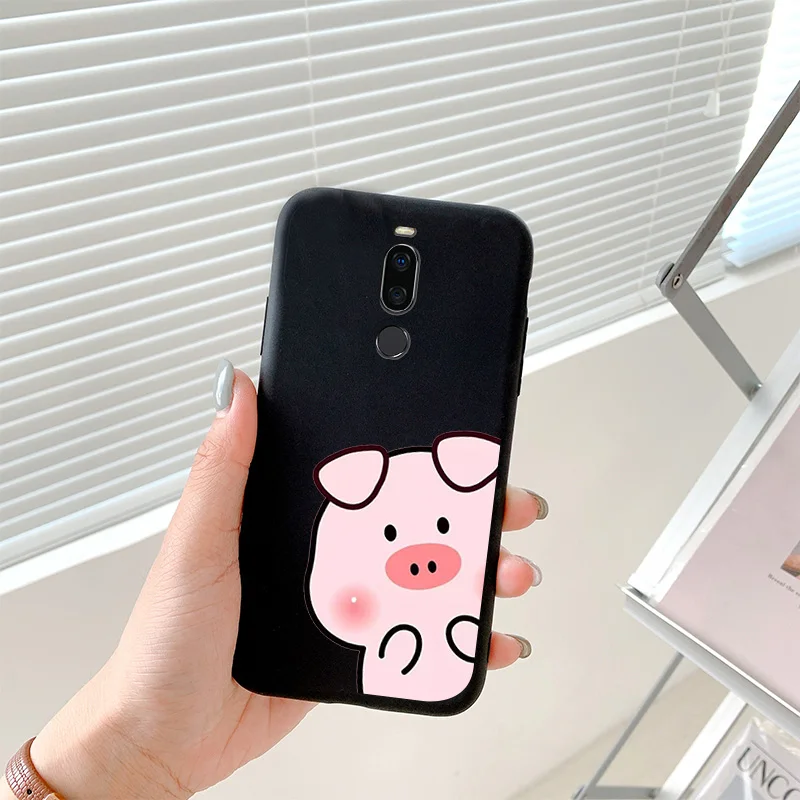 Cute Animal Pattern Phone Cover For Meizu X8 Case Cartoon Soft Silicone Painted Shell Shockproof Protection Bags 