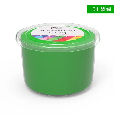100g/setPolymer Clay Magic Slime sand Supplies Powder Make Glitter Shake DIY Educationaltoys Relief Toy Cloud Clay Playdough - Цвет: Sky green