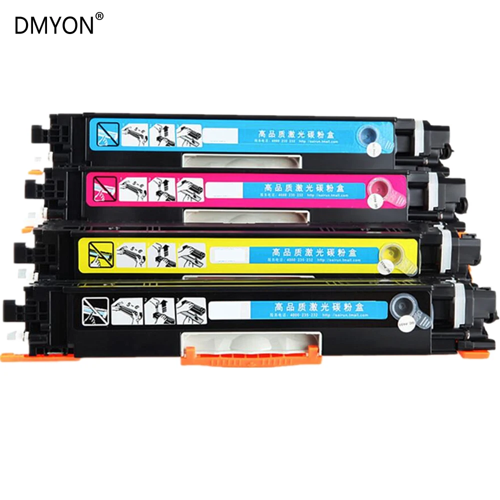 DMYON 1 шт. совместимый для CE310A CE311A 11A CE312A 12A CE313A цветной тонер-картридж лазерного CP1025