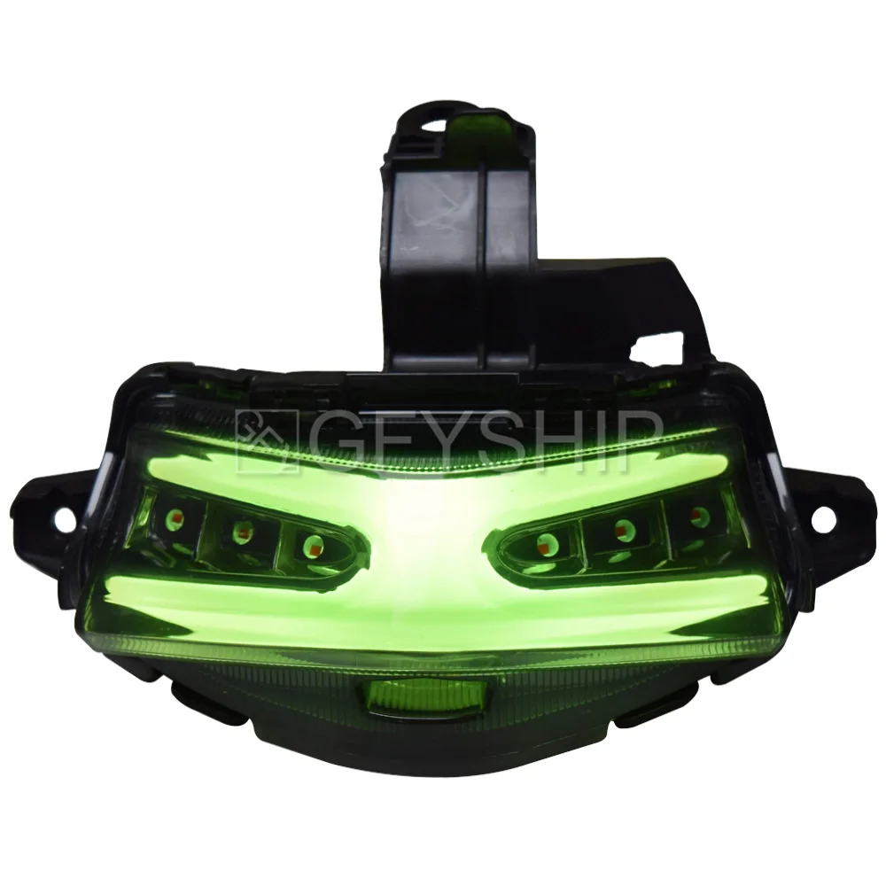 Для Yamaha Aerox NVX155 NVX125 GDR155 NVX 155 125 GDR 155 мотоцикл задний фонарь светодиодный поворотники Тормозная лампа мотоцикла - Цвет: G