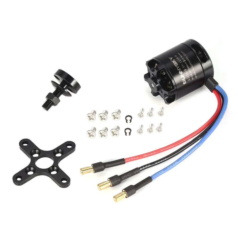 1 шт. SUNNYSKY X2216 KV880 KV1100 KV1250 KV1400 KV2400 бесщеточный двигатель для мультироторного