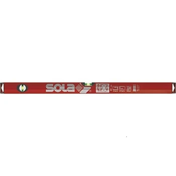 

Sola BIGX3 Livella, profilato in alluminio, effetto lente d'ingrandimento, lunghezza: 120 cm