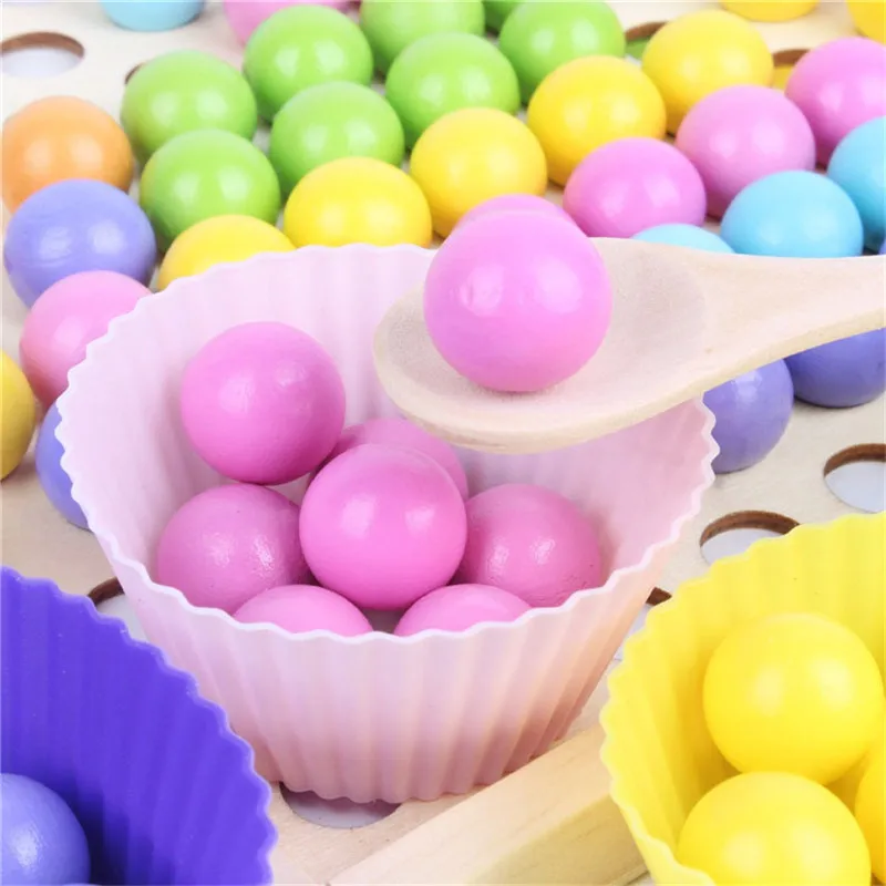 Children's educational toys Sorting Toys for Toddlers Matching Game Color Sorting Preschool Learning Toys juguetes #4O21 (6)