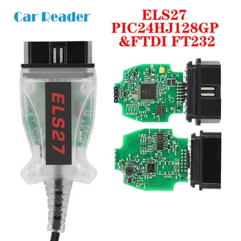 

ELS27 FORScan Scanner 2.2.6 PIC24HJ128GP FTDI For FORD/Mazda OBD2 car diagnostics Support ELM327 J2534