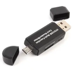 USB 2,0 + OTG Micro SD/SDXC TF кардридер адаптер Многофункциональный U диск PC телефоны кардридер памяти