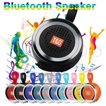 

TG146 Column Portable Bluetooth Mini Speaker with FM Radio Waterproof Subwoofer Wireless Loundpeakers &Phone Holder 9 Colors