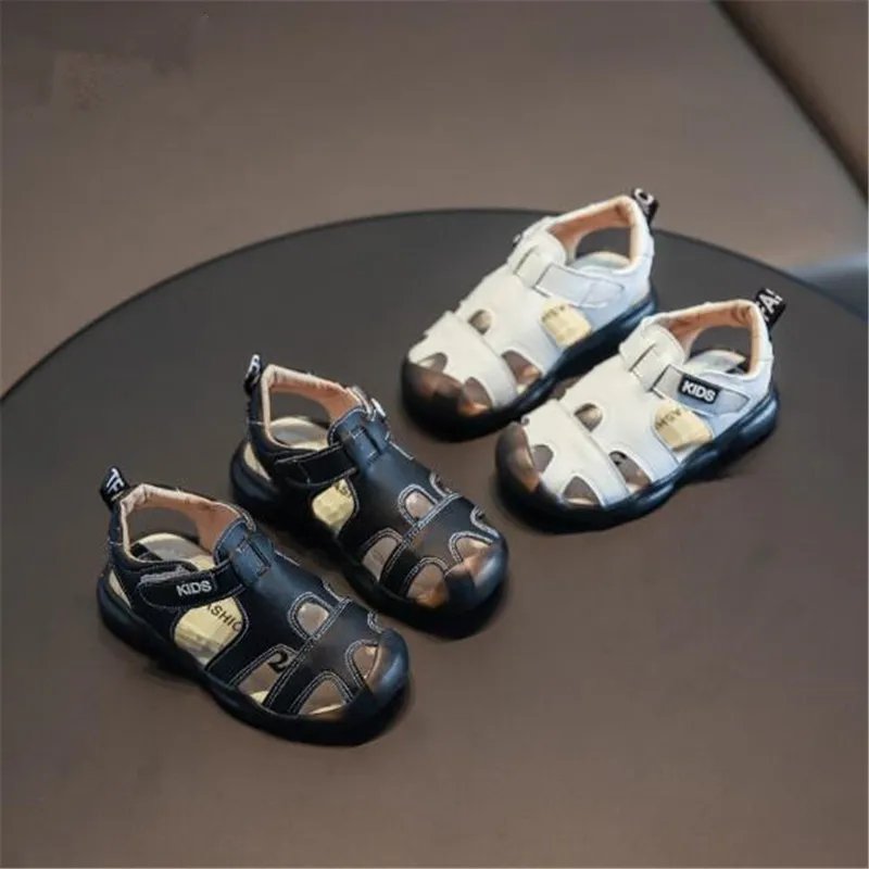Детские сандалии Новинка Лето 2020 износостойкая пляжная обувь для мальчиков с