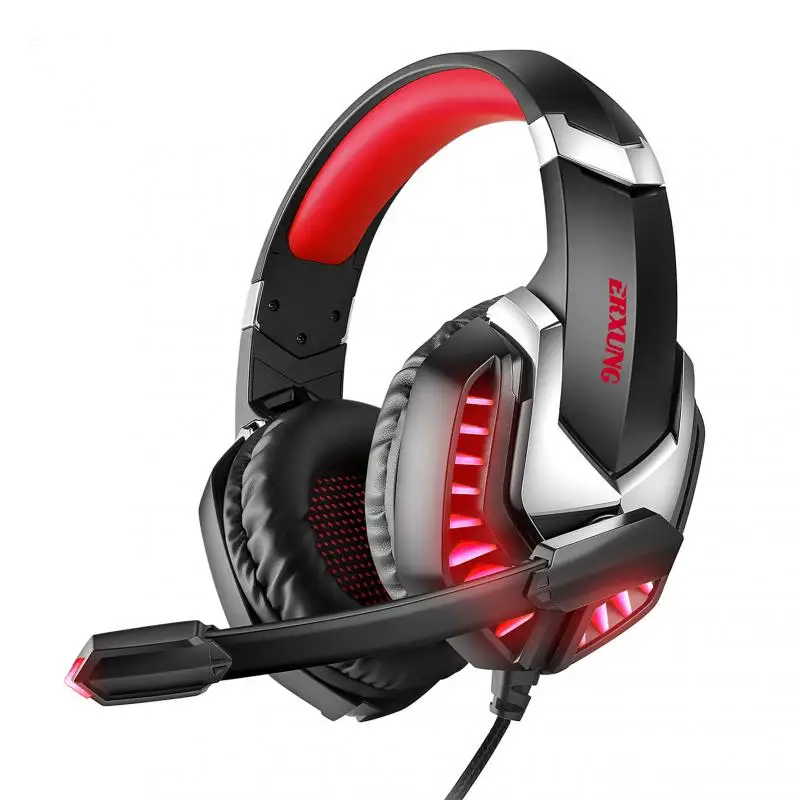J30 Headset Gaming Headset Microphone Wired Stereo Bass USB Interface Can Match Handheld Game Consoles