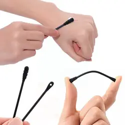 10Pc Disposable Cotton Swab Earpick Ear Cleaner Ear Tool Acne Blackhead Disinfect Remove Care Cleaning Ear Swab Tool Wax Re C4C1