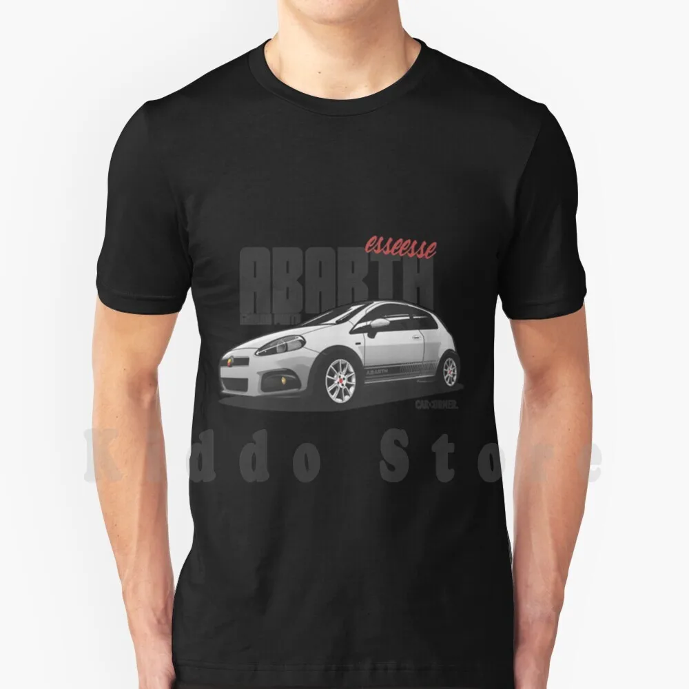 Fiat Grande Punto Abarth-Carcorner T Shirt Diy Big Size 100% Cotton Fiat 131 Abarth 695 Fiat Abarth 595 2019 Fiat 124 Spider