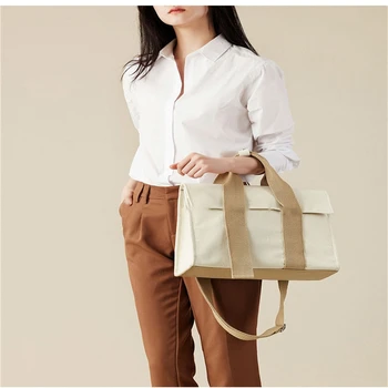 

New autumn/winter designer canvas bag large capacity cross-slung computer bag hand bill of lading shoulder bags