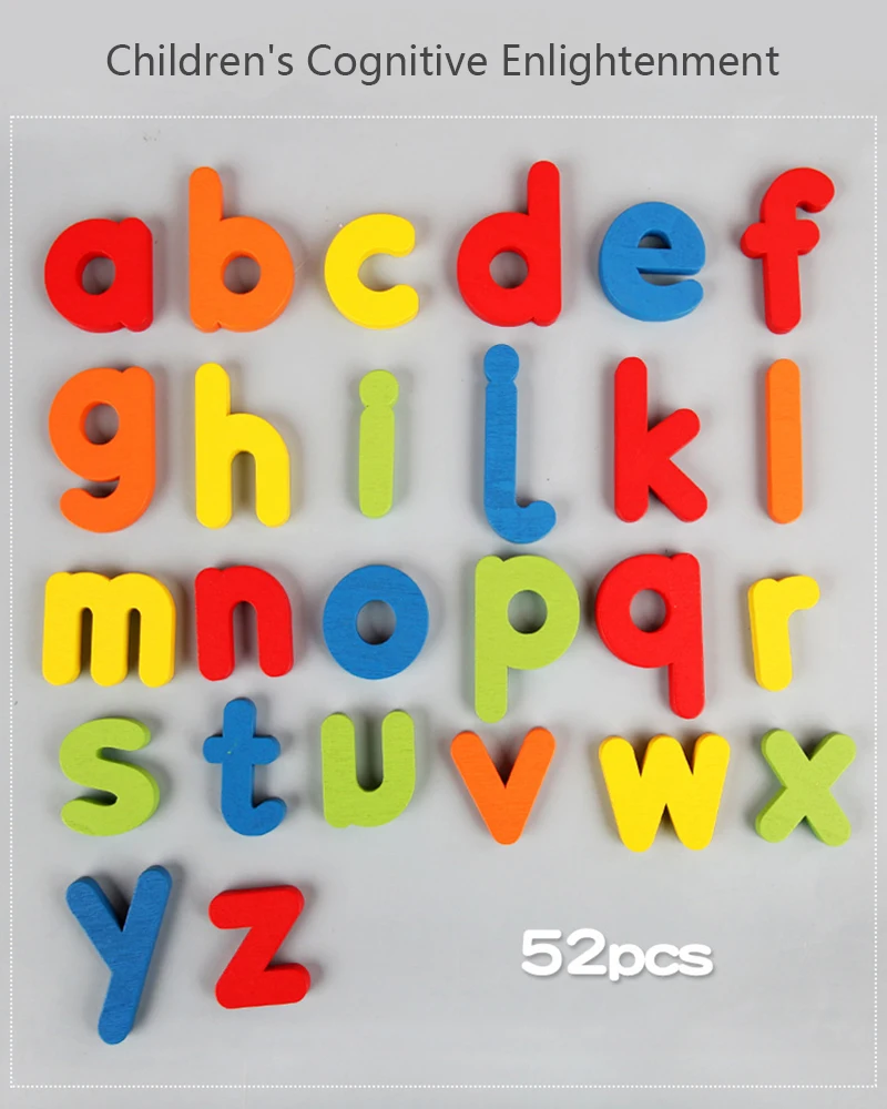 

English Letters Alphabet Puzzles Teaching Kids Children Recognize Digital Letter Matching Number Baby Early Education Toy Gifts