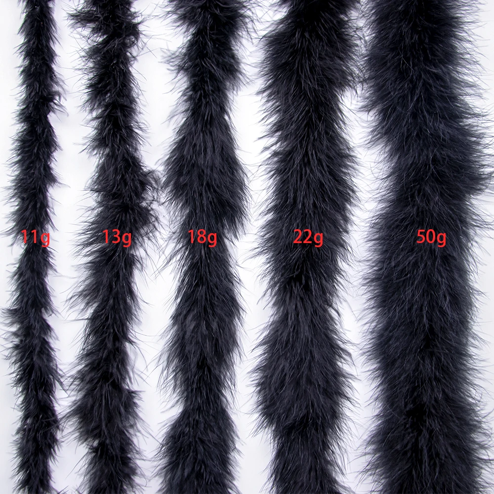 LICHENGTAI Boa En Plumes 2 Mètres, Écharpe En Plumes Décor Boa à Plumes Foulard à Plumes Accessoire De Déguisement Boa Plumes Moelleuses Dinde Boas De Plumes Pour Mariage Fête Carnival Ornement