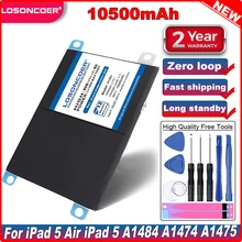LOSONCOER 10500mAh A1484 планшетный Аккумулятор для iPad 5 Air 1 iPad5 A1474 A1475 A1484 A1476 A1822 A1823 A1893 A1954 батарея LOSONCOER 10500mAh A1484 планшетный Аккумулятор для iPad 5 Air 1 iPad5 A1474 A1475 A1484 A1476 A1822 A1823 A1893 A1954 батарея