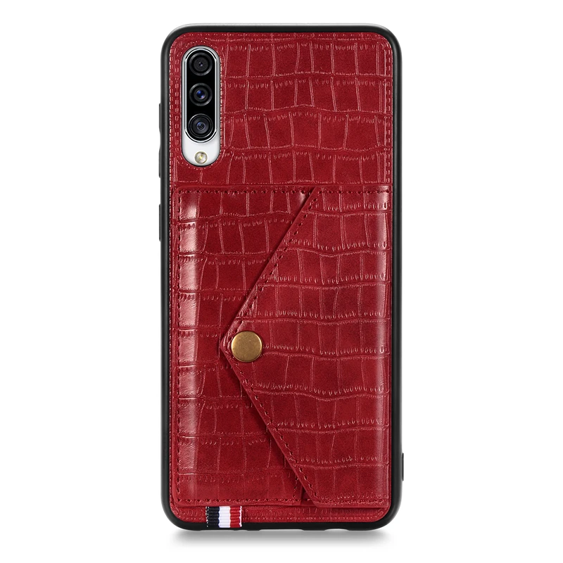 A50 чехлы-держатели для карт Samsung Galaxy чехлы-бумажники телефонов с отделениями ya50