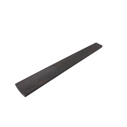 1/8-4/4 Violin Fingerboard Black Ebony Fingerboard Professional Fiddle Violin Replacement Parts Stringed Instrument Accessories