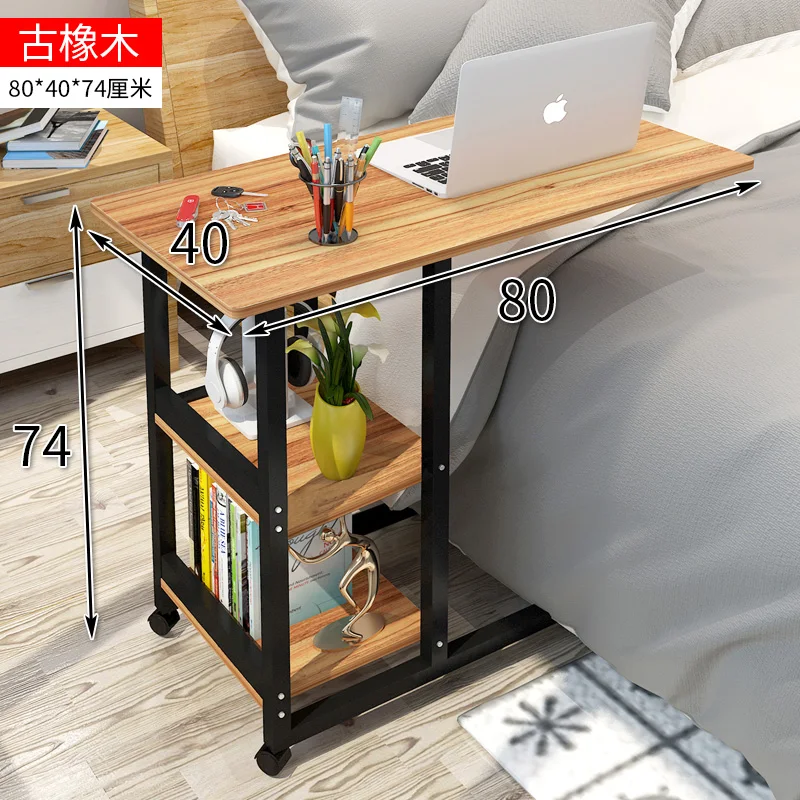 Ноутбук ленивая кровать с подъемным столом компьютерный стол простой спальня маленький стол портативный прикроватный столик - Цвет: see chart