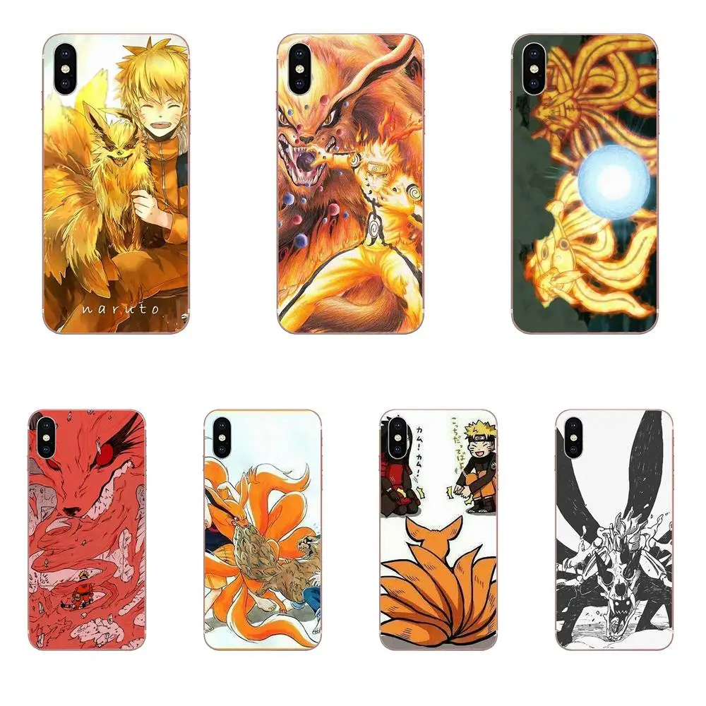 Мягкий чехол с рисунком Наруто Kyuubi Nine Tile для Huawei Honor 5C 5X 6A 6X 7 7A 7X 8 8A 8S 8X 9 10 30 Lite Pro Y6 II