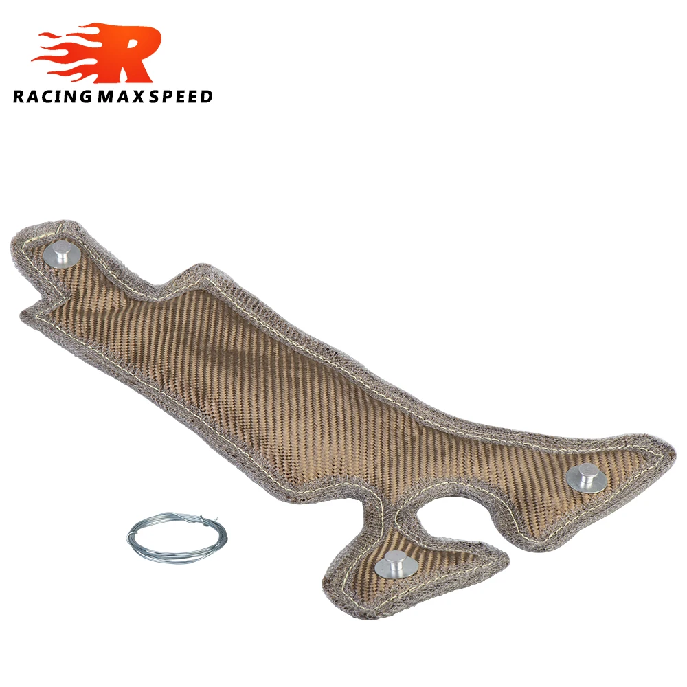 Turbo Cover Heat Shield Turbo Charger Turbo Blanket Lava Titamium Turbo Blanket Heat Shield Wrap For + Honda Civic 1.5T Stainless Steel Mesh