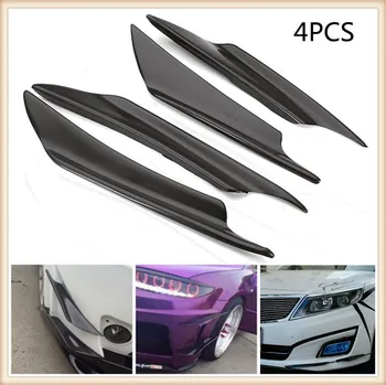

car auto Bumper Lip Splitter Fin Canard Wing Spoiler FOR ACURA Legend CL MDX RL TL RDX TSX RSX ILX EL CSX RLX TLX ZDX SLX