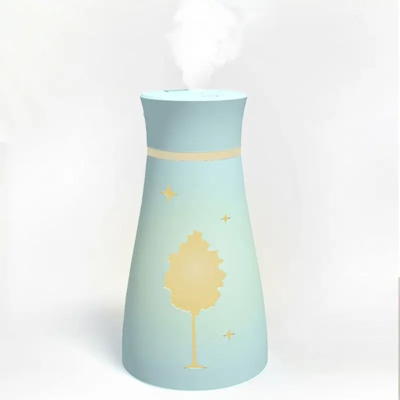 

Maple Leaf Air Humidifier USB Purifier with LED Light Fan Essential Oil Diffuser