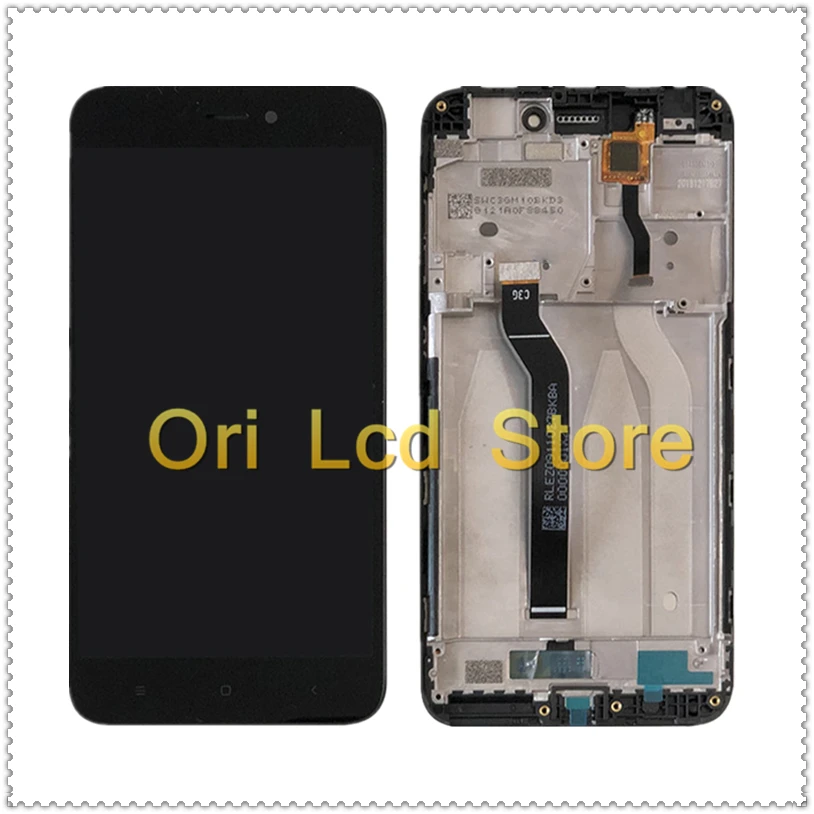 ЖК дисплей с рамкой для xiaomi redmi GO сенсорный экран MCE3B MCT3B|Экраны мобильных
