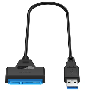 

Storage Device Hard Drive Desktops SSD External USB 3.0 To 2.5 SATA Plug And Play Accessories Adapter Cable Laptops 6 Gbps