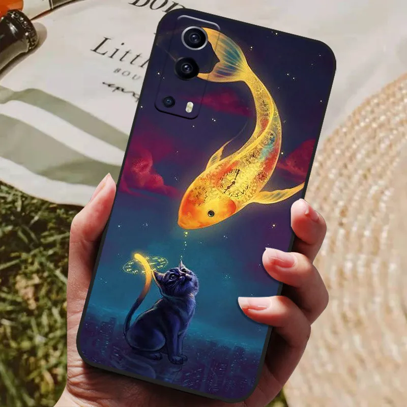 Sleek Silicone Back Cover with Soft Bumper - Premium Protective Phone Shell