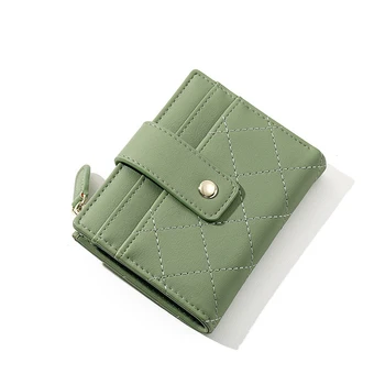 

Short Wallets For Women Coin Purse Zipper Clutch Wallet Ladies Card Holder Luxury Small Clutch Bag Fashion 2020 Women's Wallet