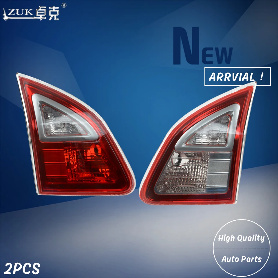 

ZUK 2PCS Inner Rear Bumper Tail Light Lamp Inside Stop Light Brake Lamp For Ford Fiesta Sedan 2009 2010 2011 2012 Taillights