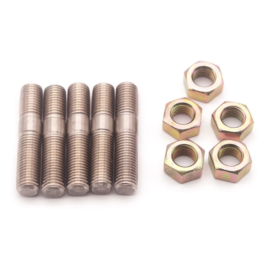 Набор гвоздиков M10x1.25 из нержавеющей стали для Mitsubishi DSM 1G EVO1 ~ 10 турбо 5