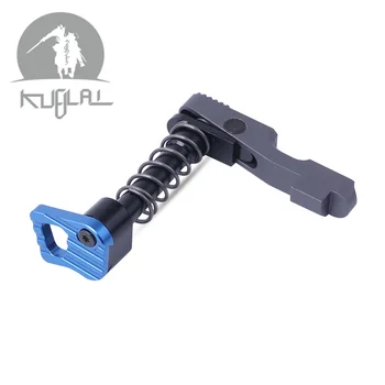 

Kublai Hot Sale CNC Machine Double Side (left & Right Hand) Magazine Release Catch For M4/M16 Series AEG Hunting Accessories