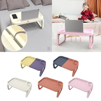 

Foldable Laptop Table Tray Stand Lazy Sofa Bed Adjustable Notebook Study Desk