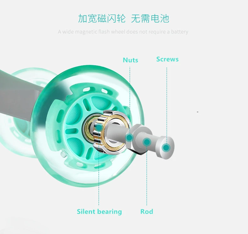 Top New Twist car child bicycle yoyo balance Trolley caster buggy 1-3 male and female baby mute round swing Pedicab vehicle 5