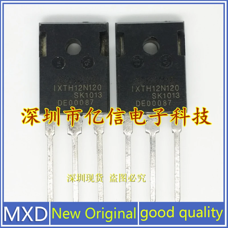 

5Pcs/Lot New Original IXTH12N120 12A/1200V TO-247 Field Effect Transistor Good Quality