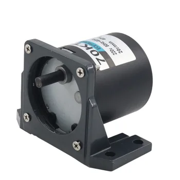 

220V AC 40W Gear Motor 70KTYZ Permanent Magnetic Synchronism Motor With Bracket