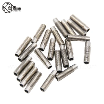 

2PC Creativity CR10S Pro Heat Break 3d printer parts Teflon 3D printer parts throat for 3D Printer Extruder Hotend Kit