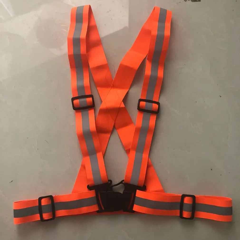 Новые эластичные ремни для ночного бега светоотражающий ремень защитный светоотражающий жилет одежда для езды за рулем защитная одежда
