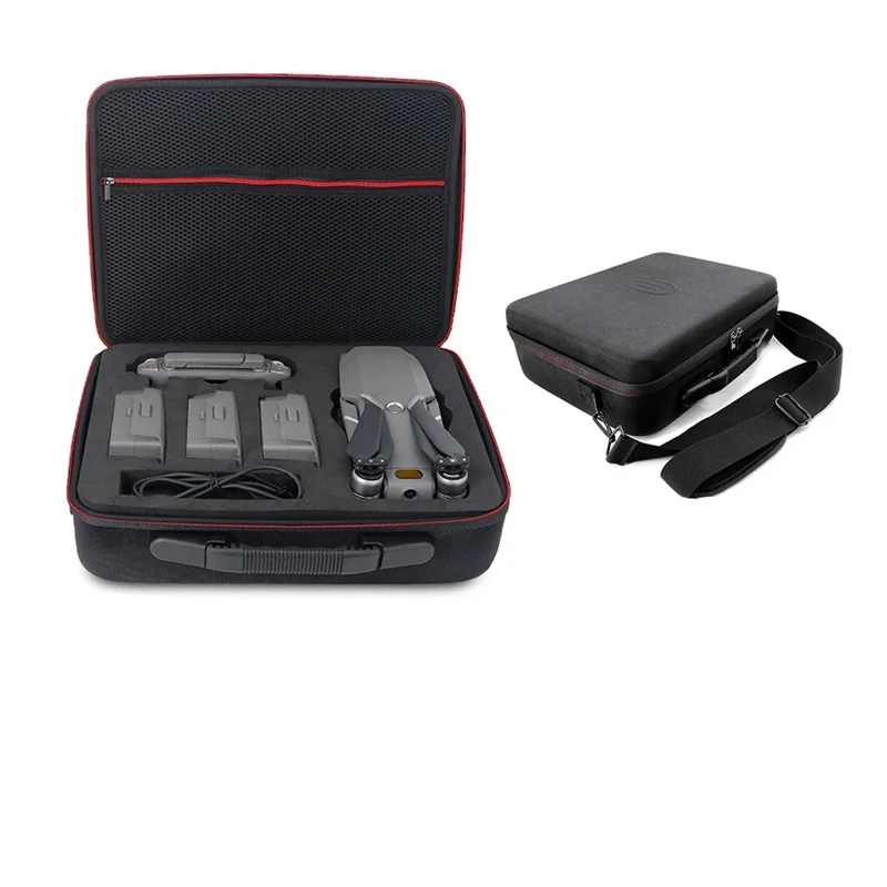 Безопасный Портативный чехол для дрона для DJI Mavic 2 Pro/Zoom сумка чехол для переноски EVA Жесткий Корпус Аксессуары для дрона(4 батареи) сумка для хранения