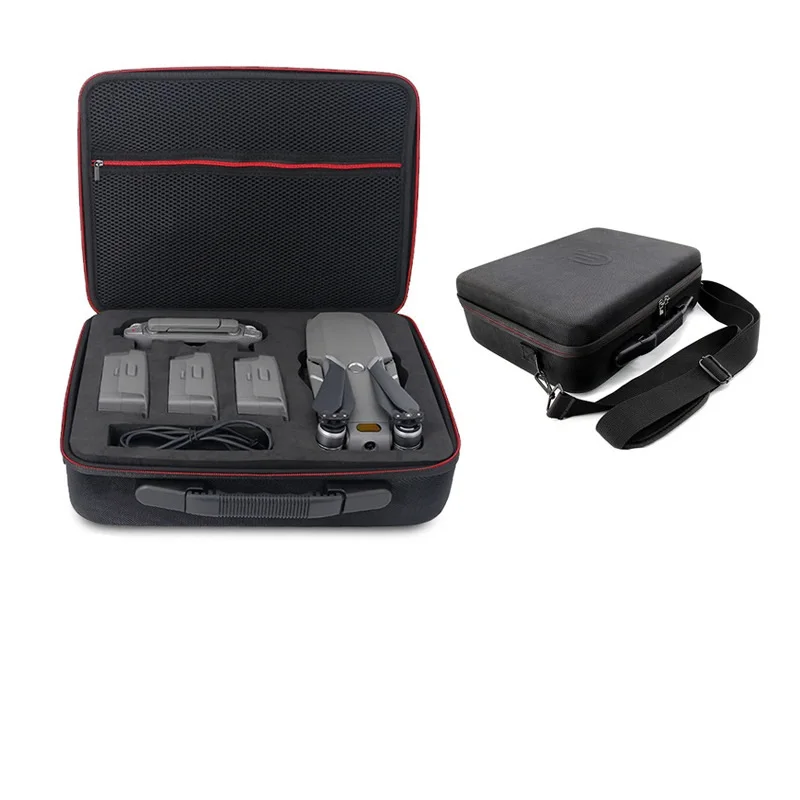 

Safety Portable Drone Case For DJI Mavic 2 Pro/Zoom Handbag Carry case EVA Hard shell Drone Accessories(4 Batteries) Storage Bag