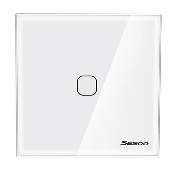 

Sesoo Press Switch Single Fire Line Lighting Wall Switch Smart Home Light Press Control Switch