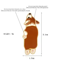 Стиль, украшение в виде героев мультфильмов, брошь в форме капли масла, брошь в виде корги, металлический рюкзак с нашивками, аксессуары для украшения шляпы